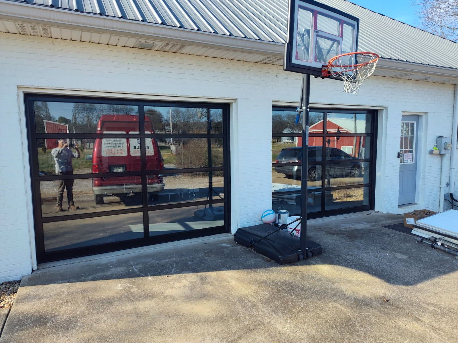 Gallery photos for Transform Your Home with Sleek Glass Garage Doors: Image #1
